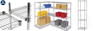 Chrome Shelving