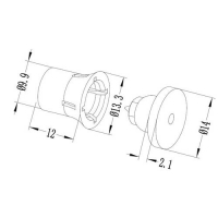 Letter Rear Fixings - Medium (7257015)