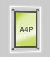 Portrait LED Light Window Pocket Display Kit Single A4 (6200015)