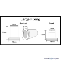 Letter Fastenings (Large) 8202215