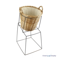 Circular Display Basket with Stand