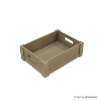 Rustic Grey Crate Style Riser