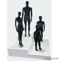 White Mannequin Plinth Stand - Small