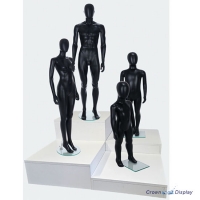 White Mannequin Plinth Stand - Large