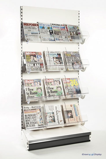 Premier Acrylic Newspaper Unit (1250mm wide)