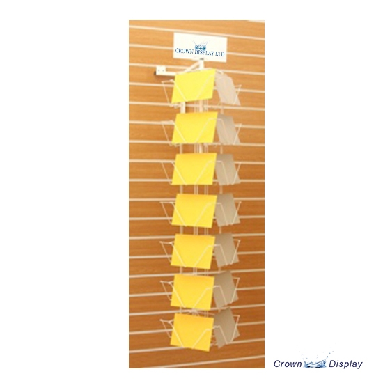 Slatwall Rotating Card Rack (8x6)