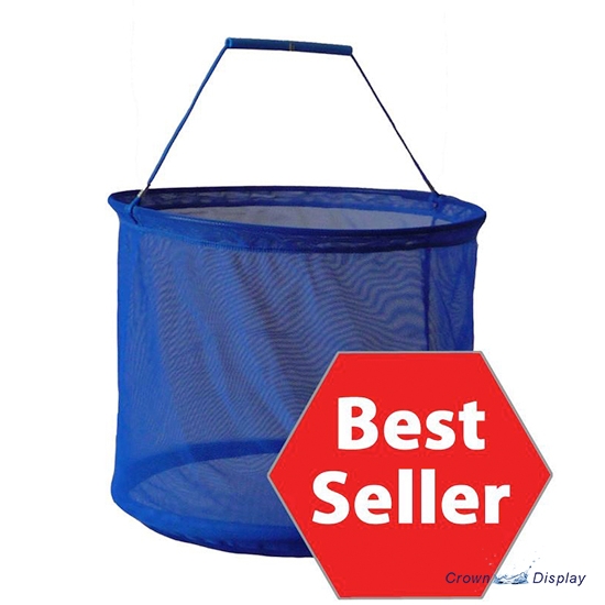 Round Polyester Shopping Basket - Sold in 10s