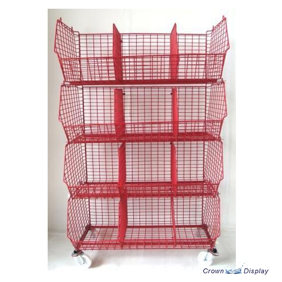 Mobile Basket Unit with 4 baskets (C12) Mobile Basket Unit with 4 baskets (C12)