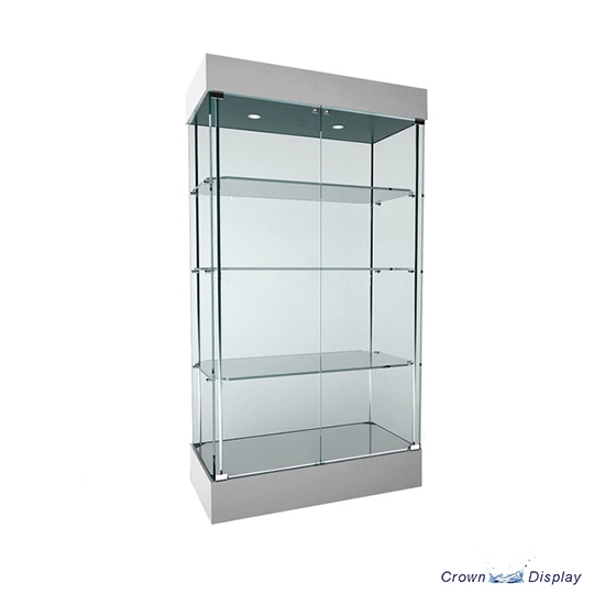 Wide Frameless Showcase with lighting Wide Frameless Showcase with lighting