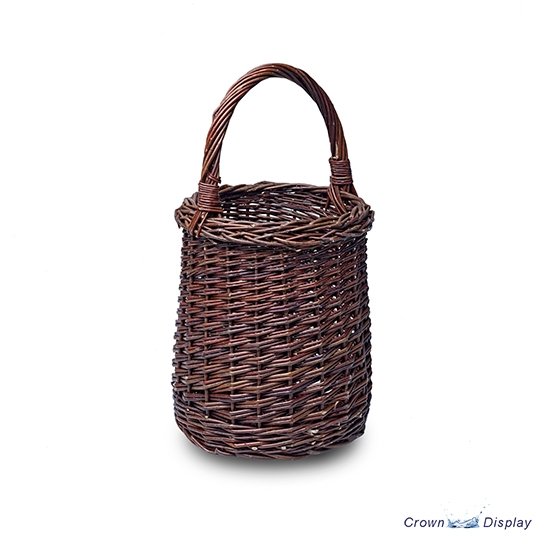 Rustic Double Weave Shopping Basket