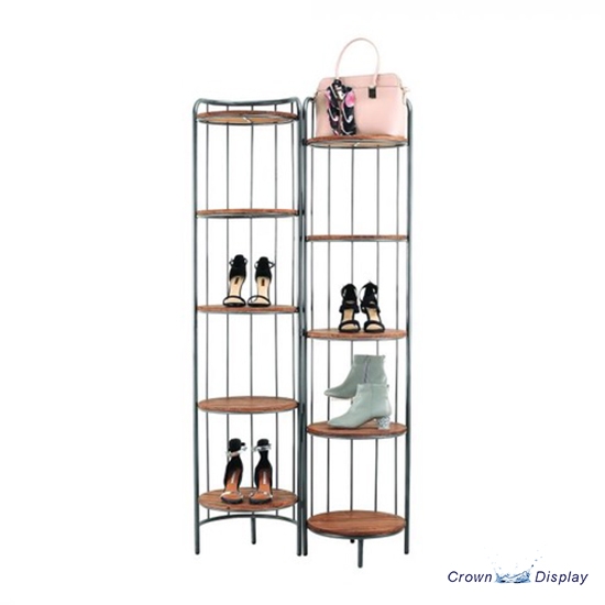 Vintage Folding Shelf Unit Vintage Folding Shelf Unit