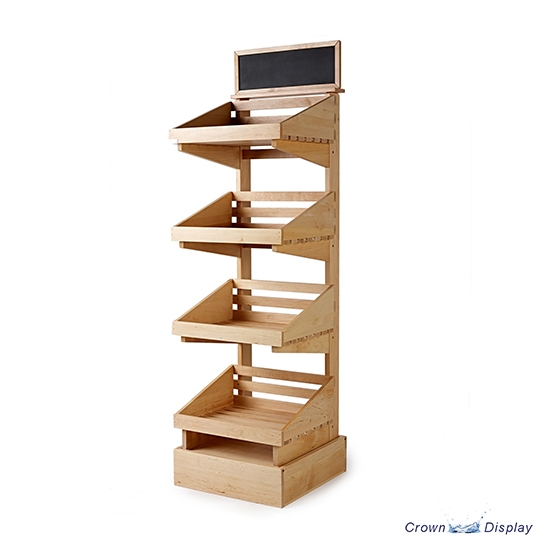 Rustic 4 Tier Wooden Display Stand Rustic 4 Tier Wooden Display Stand