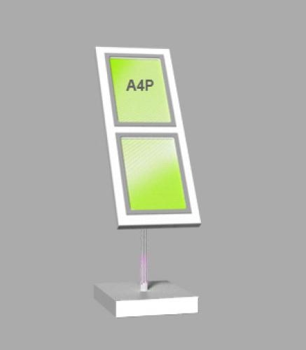 Portrait A4 LED Light Panel 1 panel wide x 2 panels high (6260015)