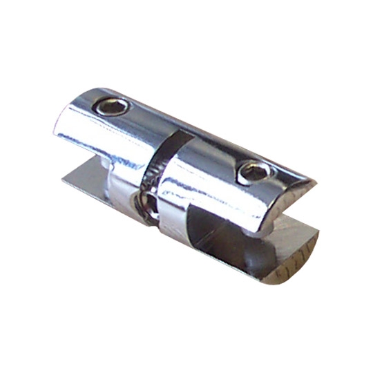 Chrome Double Horizontal 8mm Panel Clip (7231310)