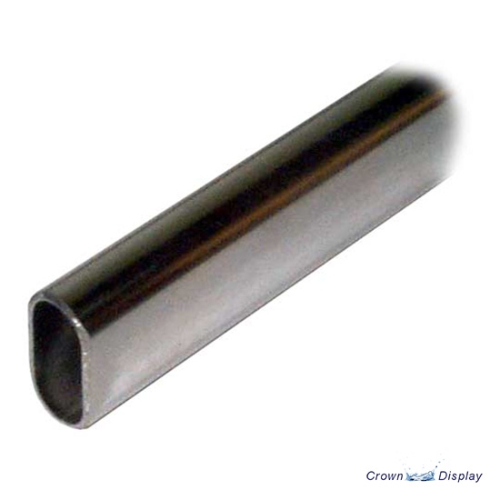 Flat Sided Oval Tube 3m (6600310) Flat Sided Oval Tube 3m (6600310)