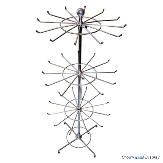 SALE PRICE! Three Tier Revolving Counter-Top Spinner (3154010) SALE PRICE! Three Tier Revolving Counter-Top Spinner (3154010)