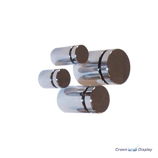 Aluminium Standoff 19mm x 25mm - Polished Chrome (7232509B)