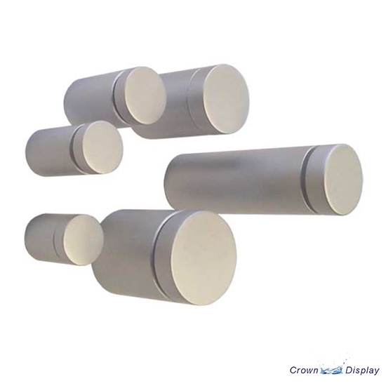 Aluminium Standoff 19mm x 50mm - Satin finish - (7232613)