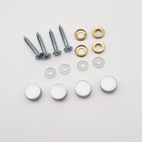 Satin Screw Head Covers 10mm (7238413)