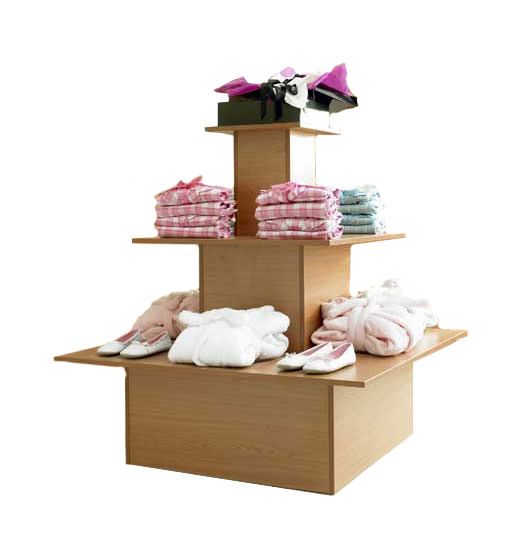 Square 3 tier unit Square 3 tier unit