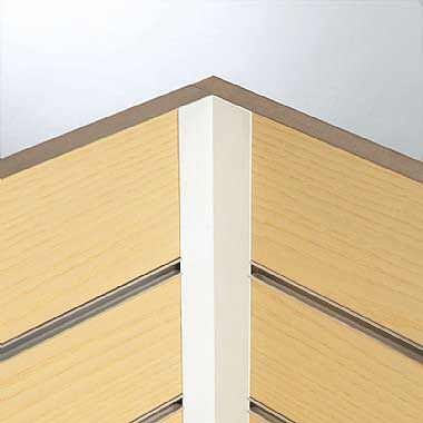 Slatwall Fixed External/Internal Corner Slatwall Fixed External/Internal Corner